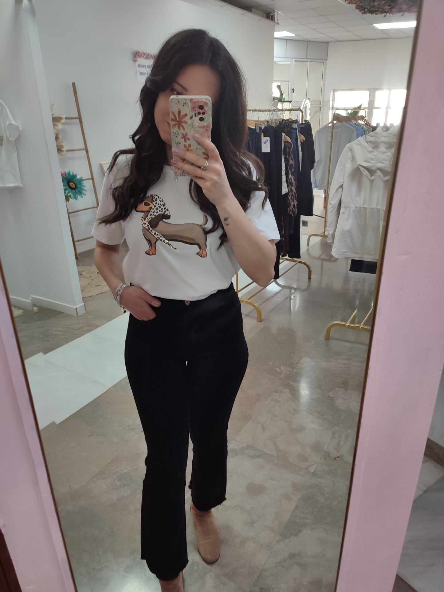 VAQUERO FLARED NEGRO