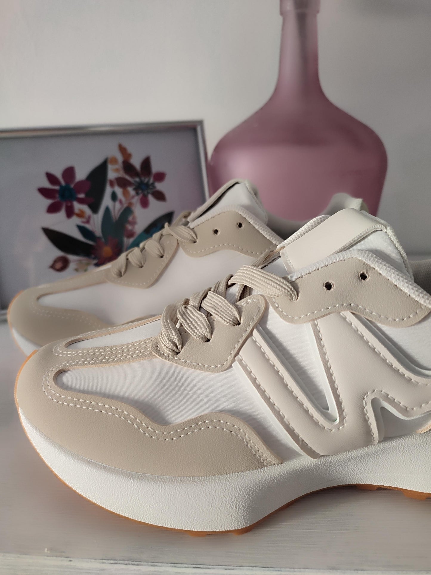 Zapatilla Melody beig