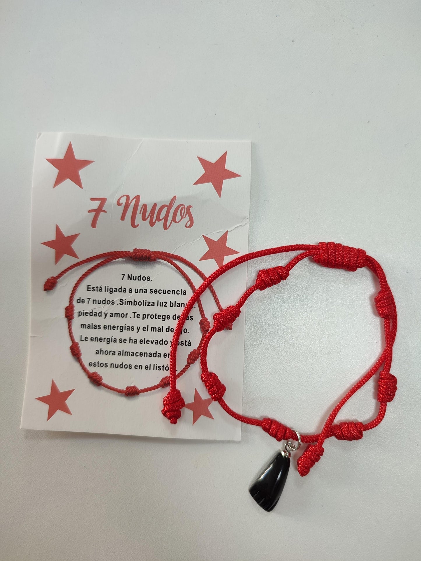 Pulsera 7 nudos