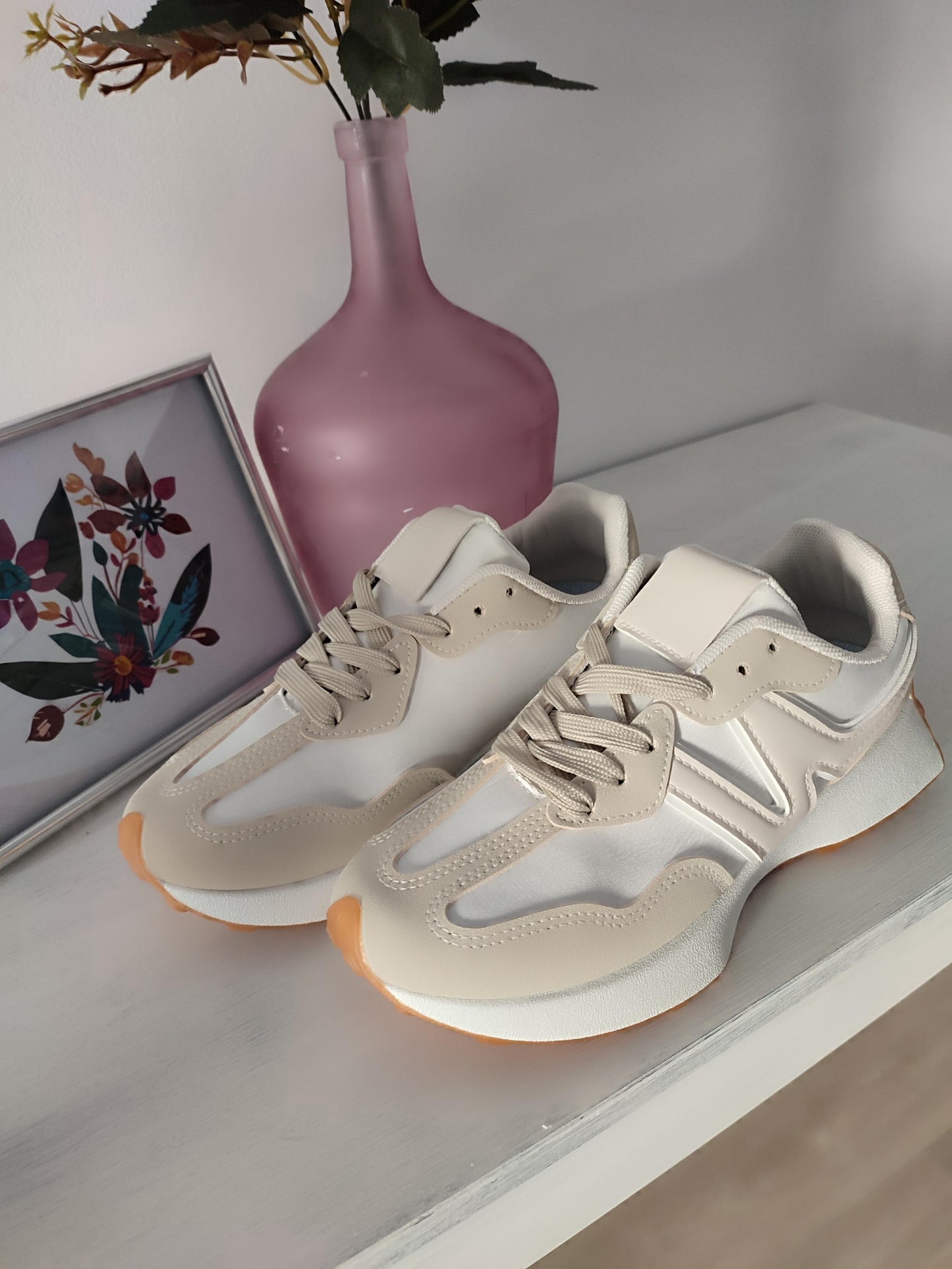 Zapatilla Melody beig