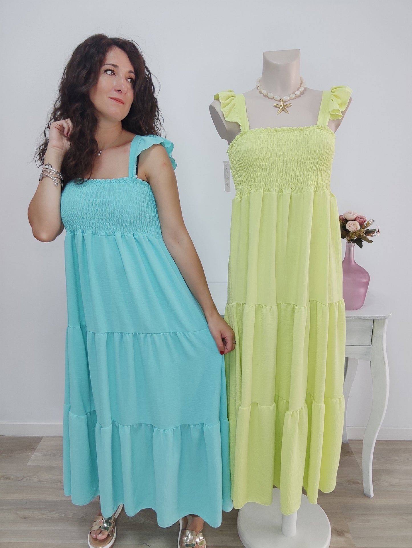 VESTIDO CANDELA 3 COLORES