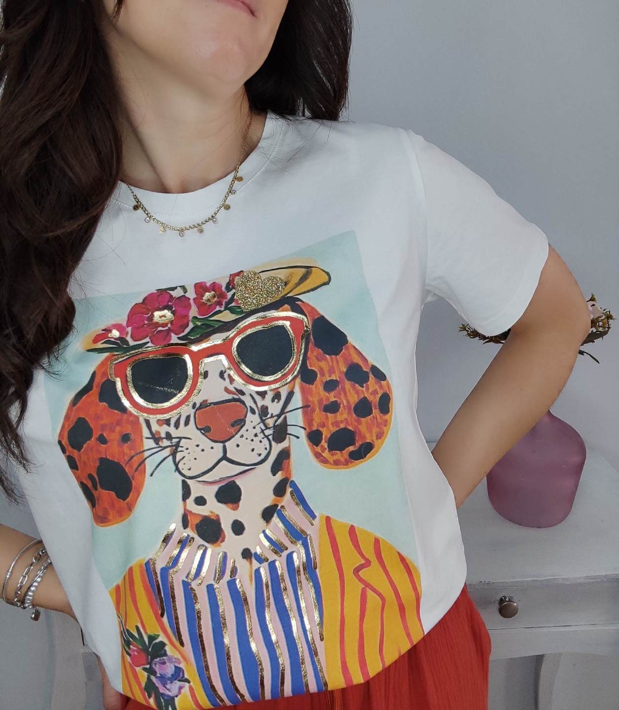 CAMISETA PERRO TRAJE