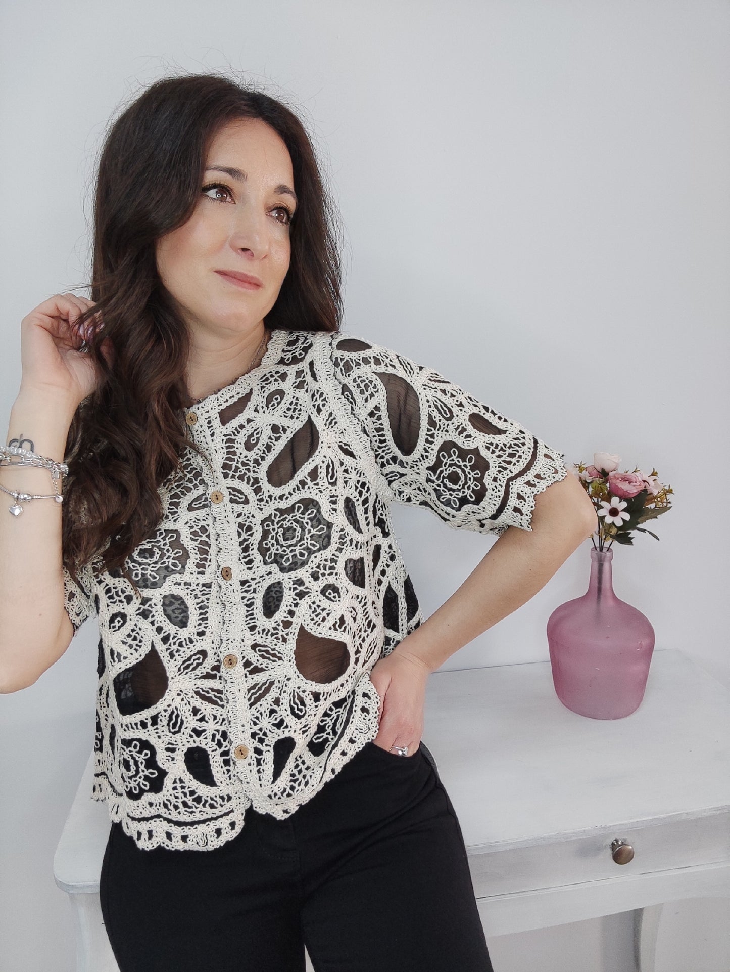 CHAQUETA CROCHET