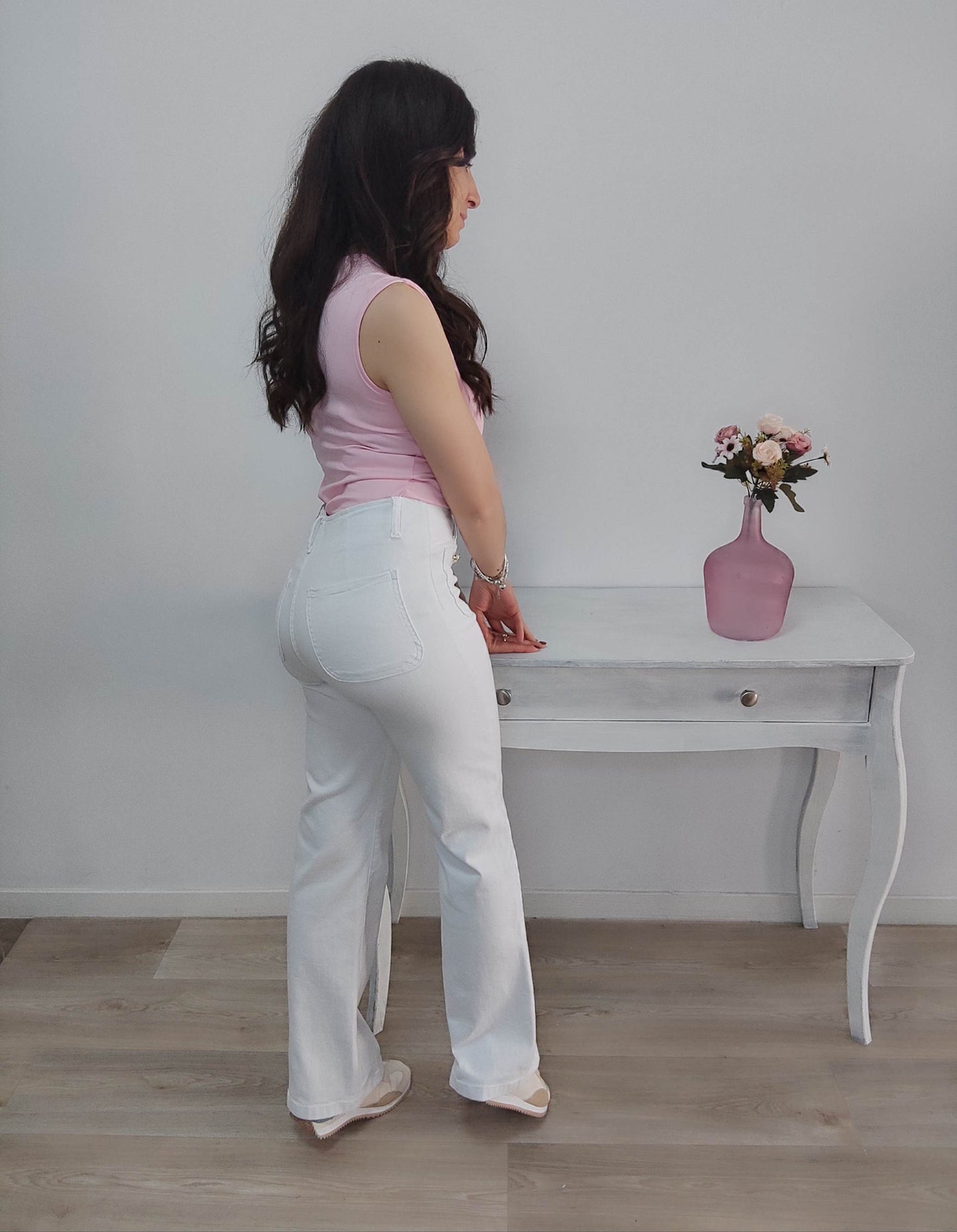 VAQUERO WIDE LEG EDITION BLANCO