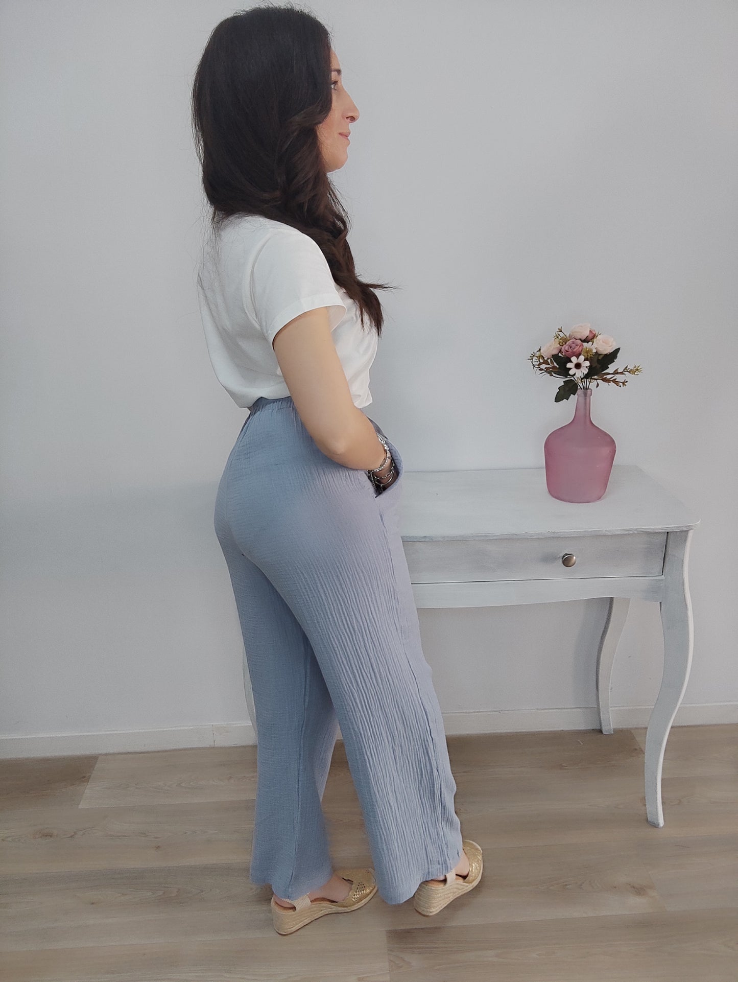 PANTALÓN LADY AZUL