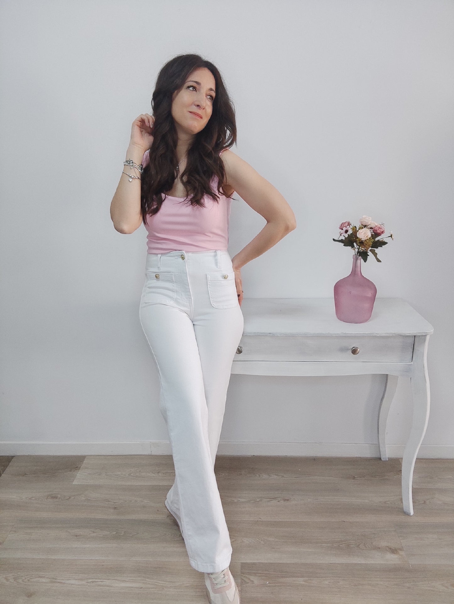 VAQUERO WIDE LEG EDITION BLANCO
