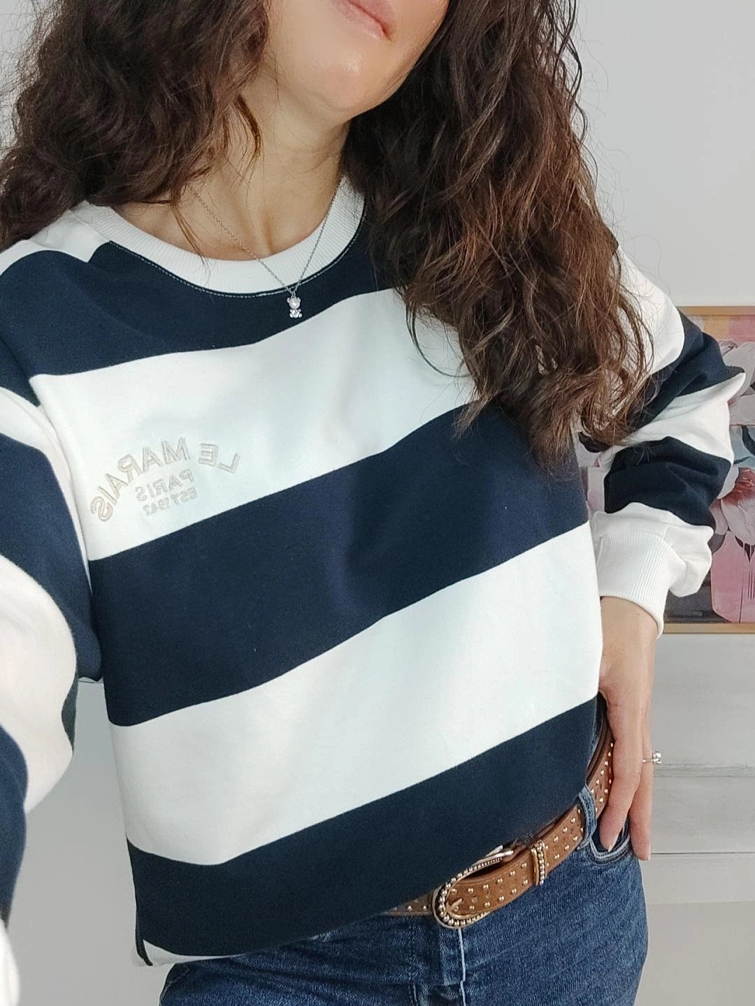 Sudadera Le marais marino