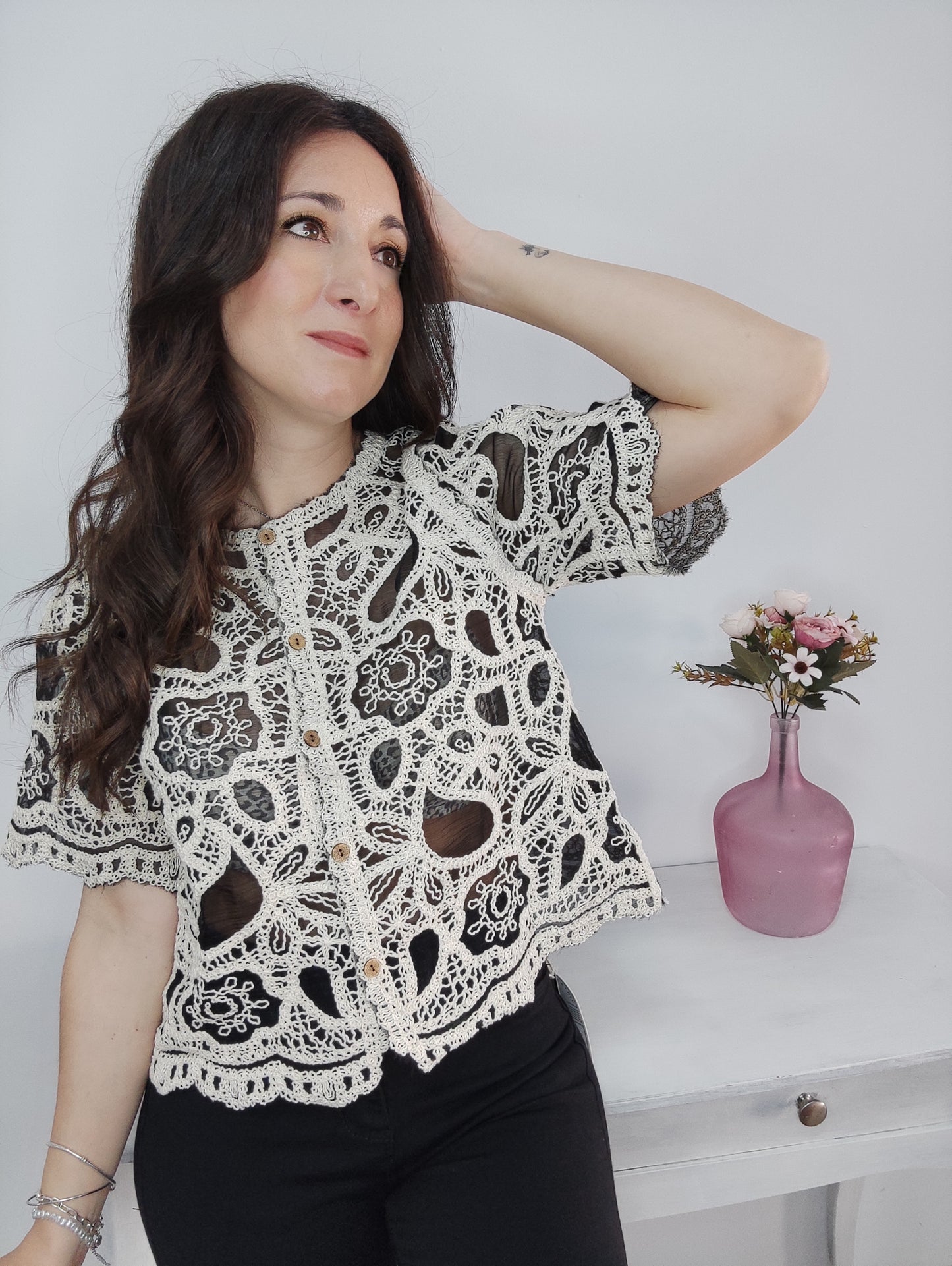 CHAQUETA CROCHET
