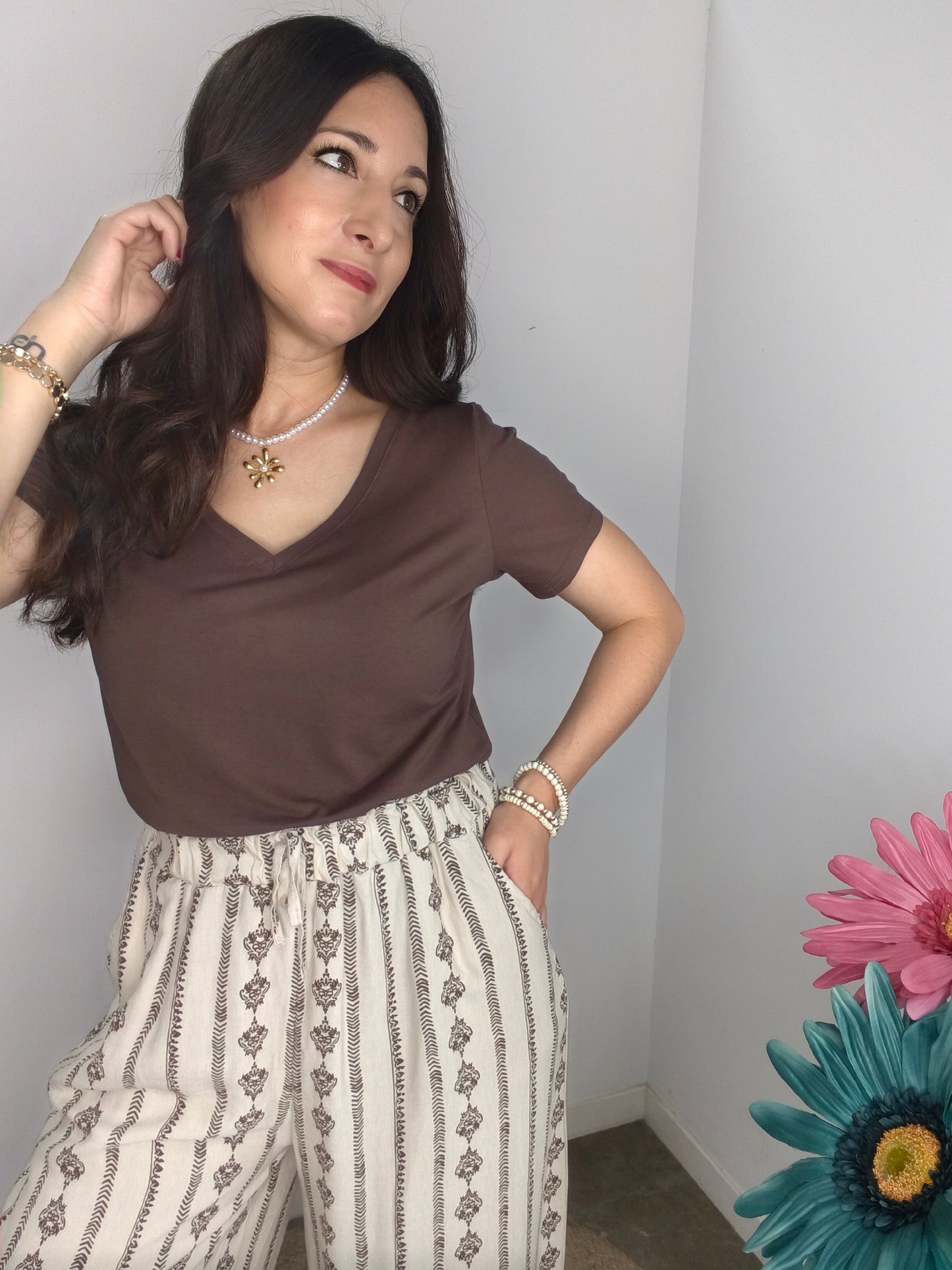 Pantalón Palazzo Boho Chic