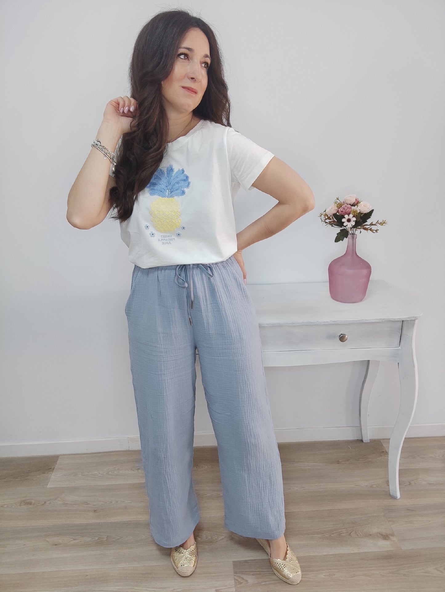 PANTALÓN LADY AZUL