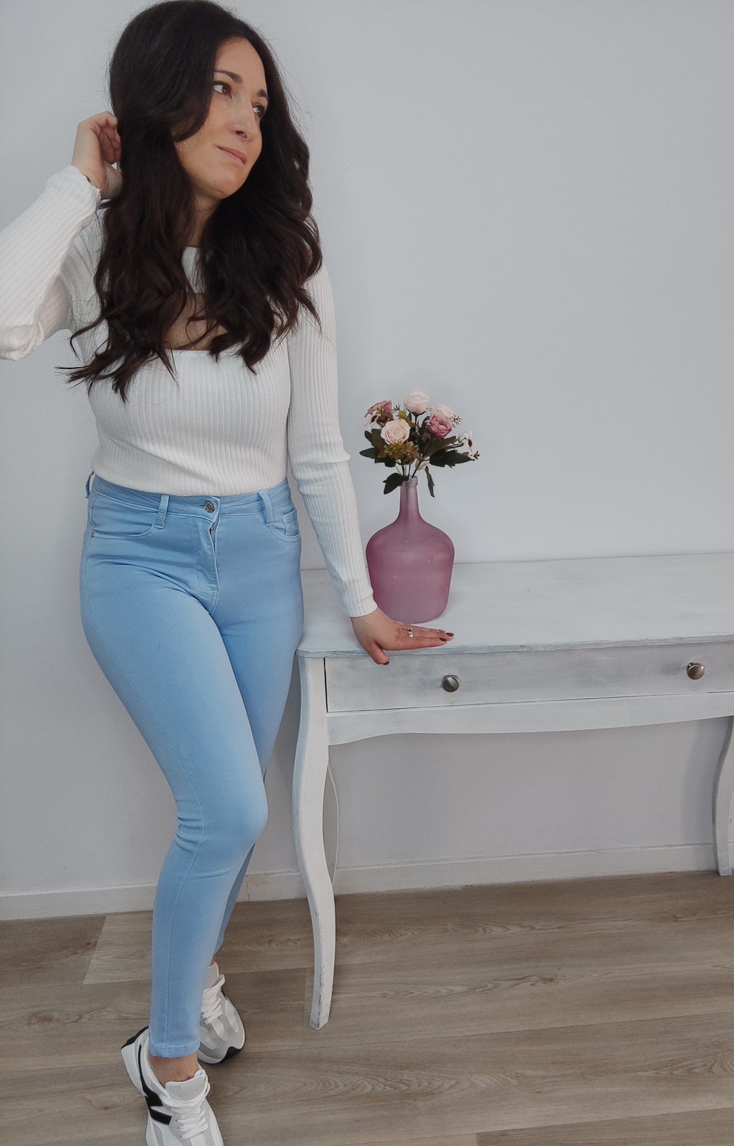 VAQUERO EFECTO LEVIS CELESTE