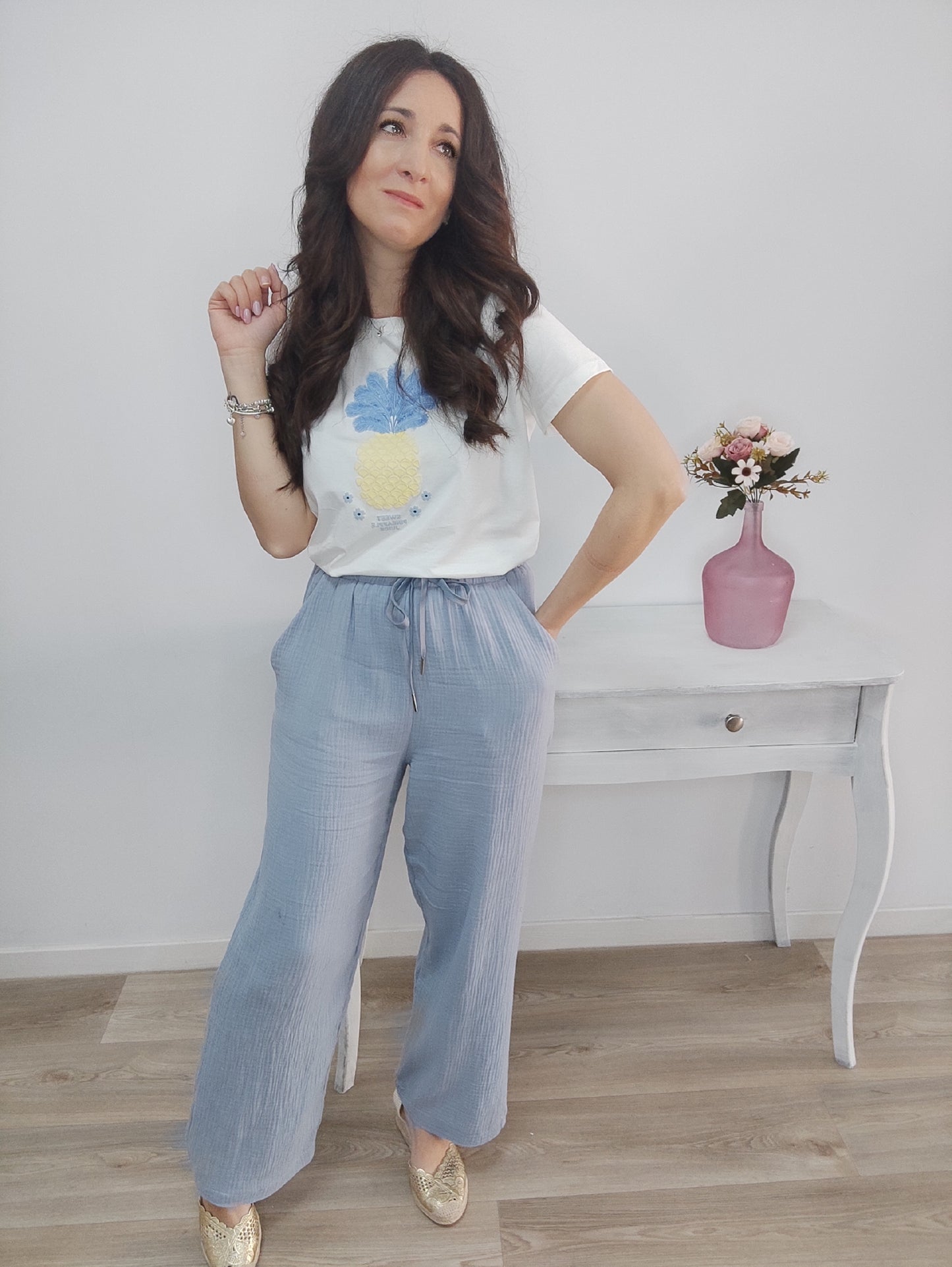 PANTALÓN LADY AZUL