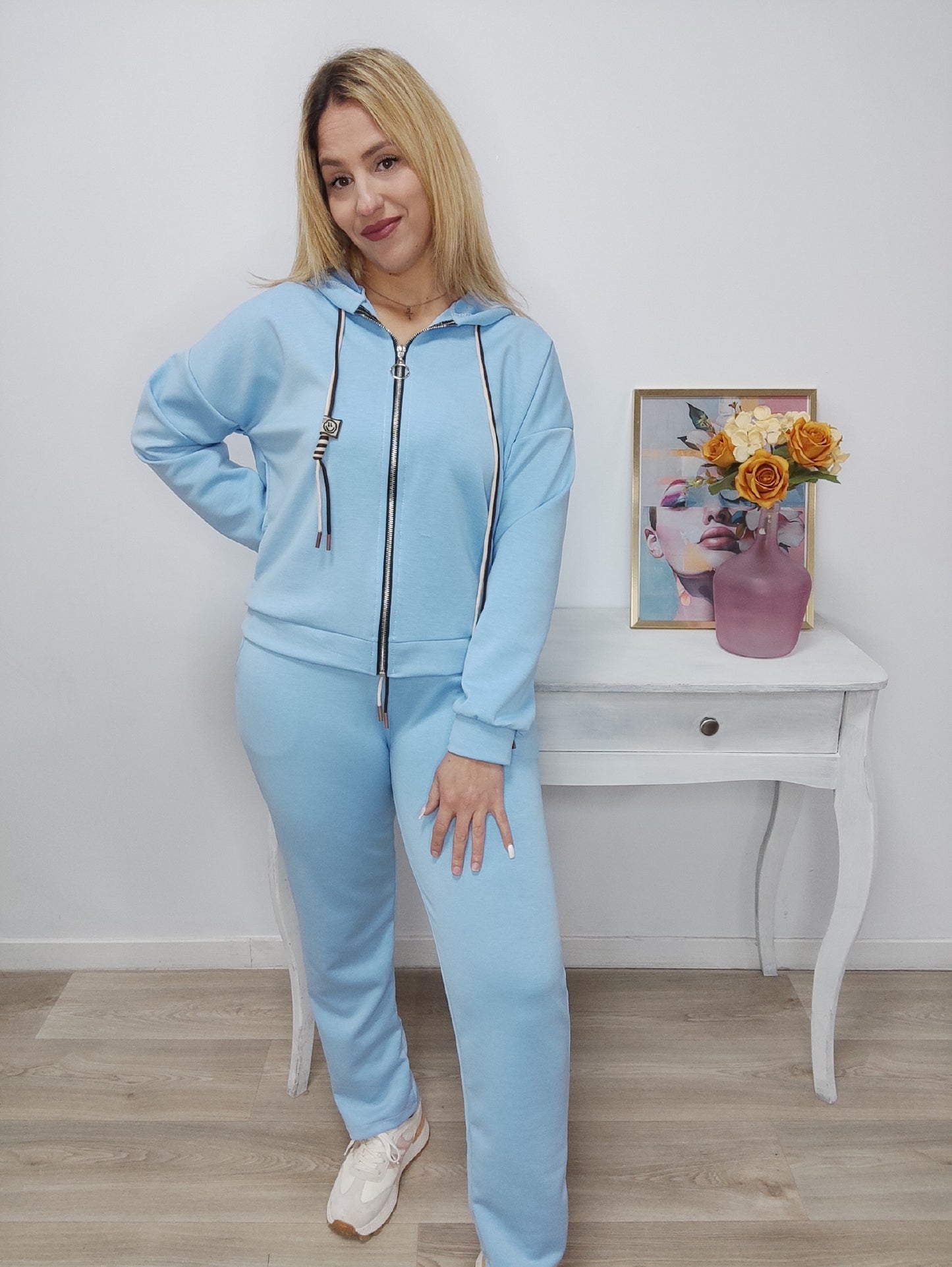Conjunto Comfy celeste