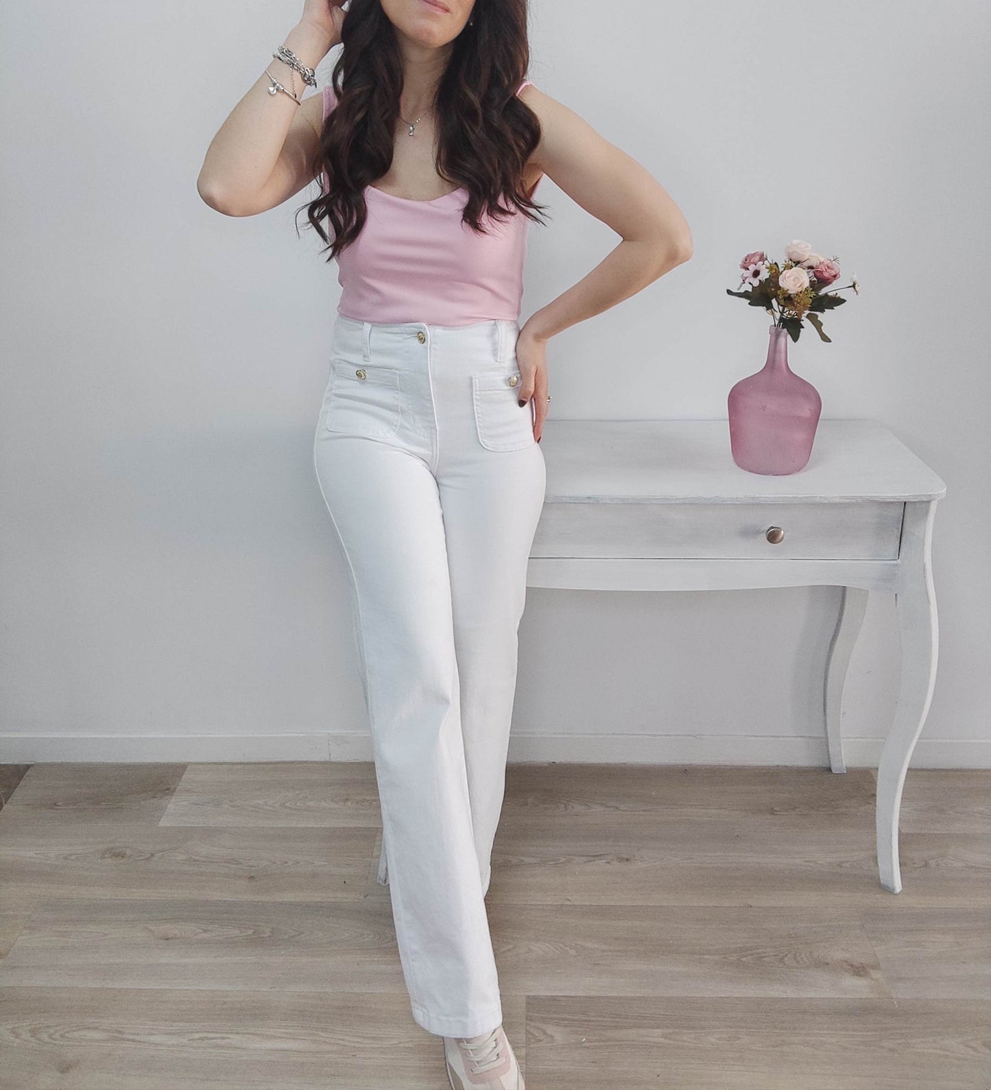 VAQUERO WIDE LEG EDITION BLANCO