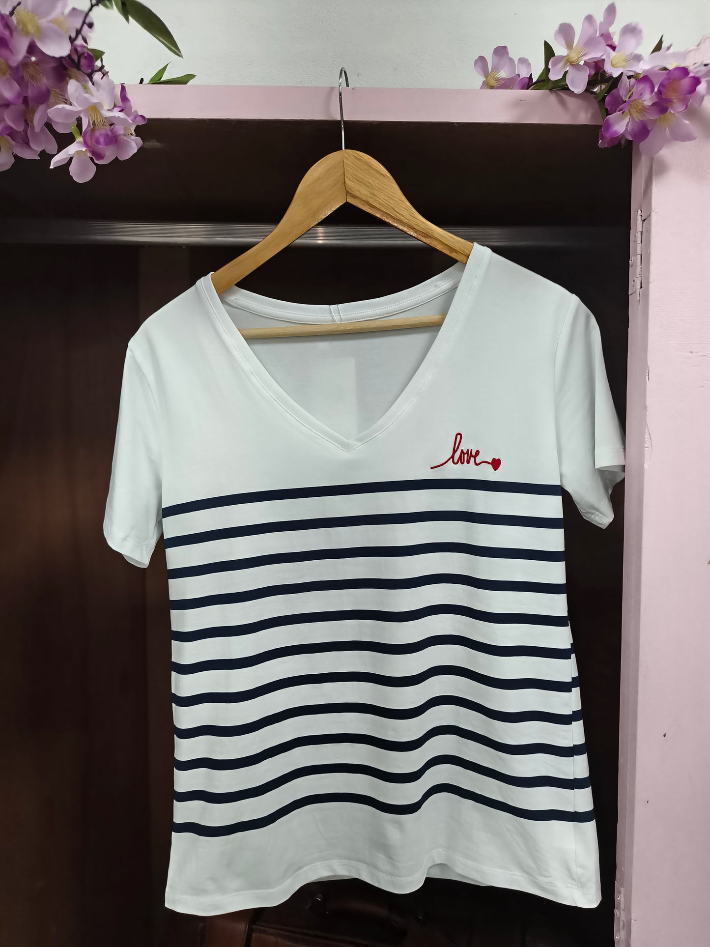 Camiseta Love marinera