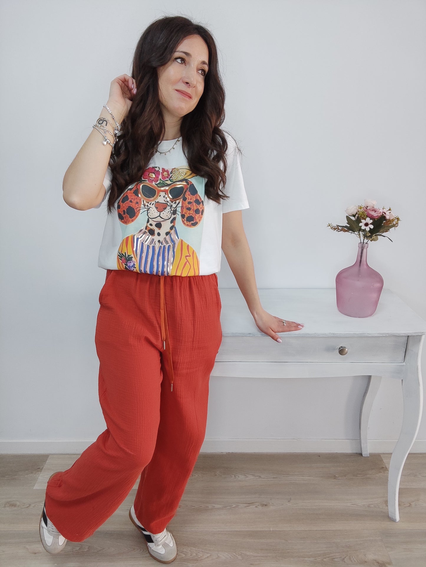 PANTALÓN LADY TEJA