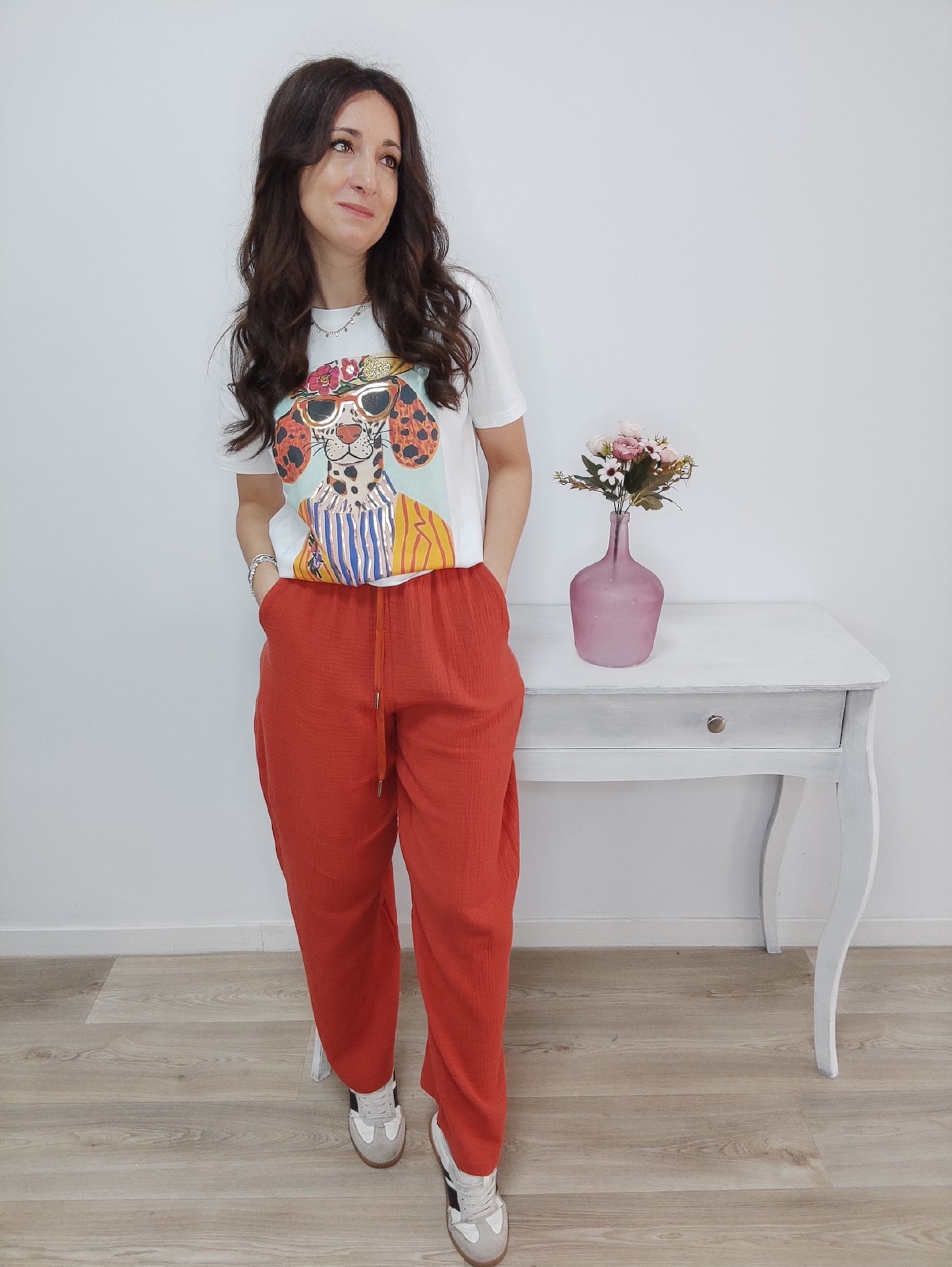 PANTALÓN LADY TEJA