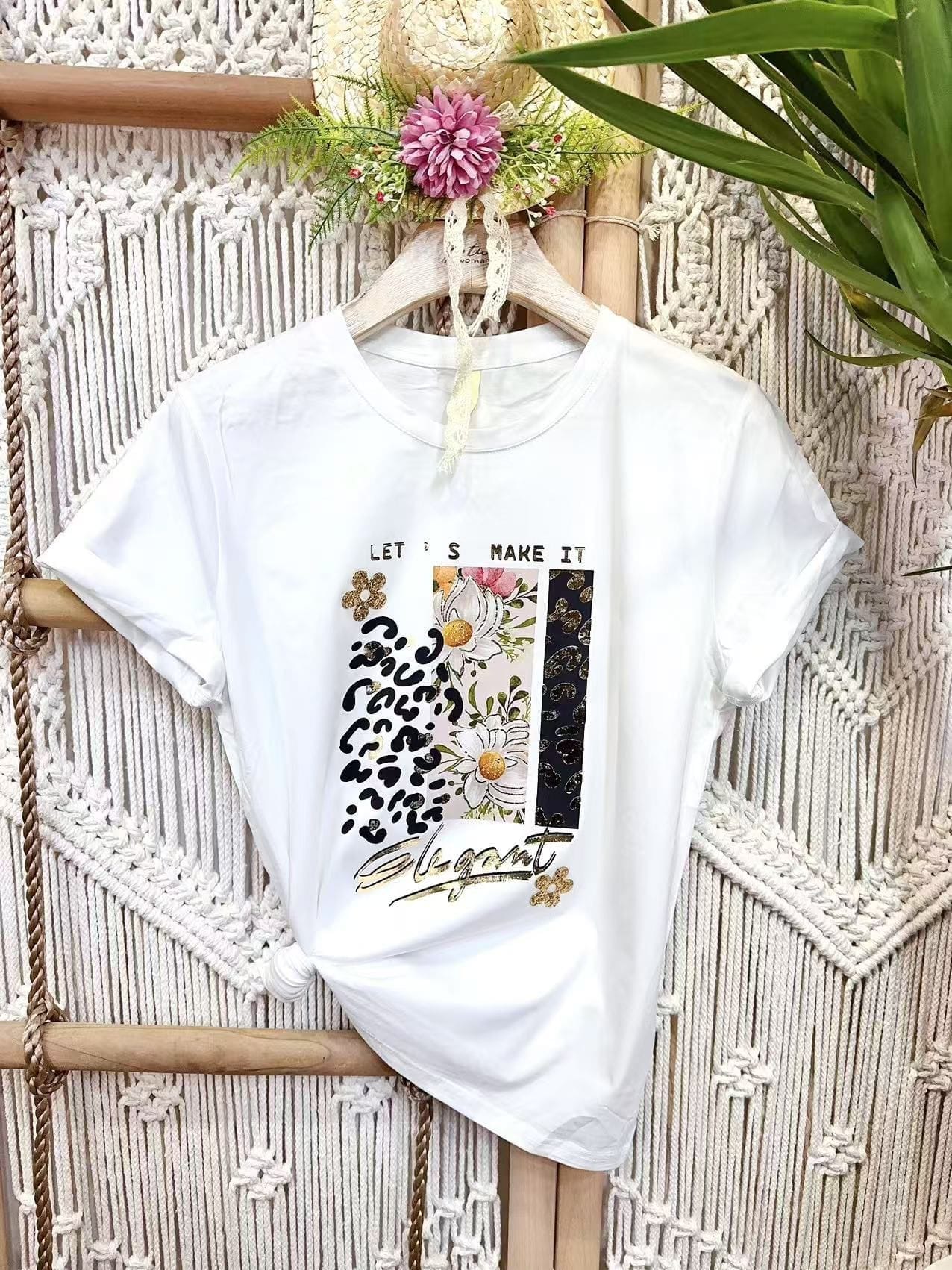 CAMISETA FLOWER WILD
