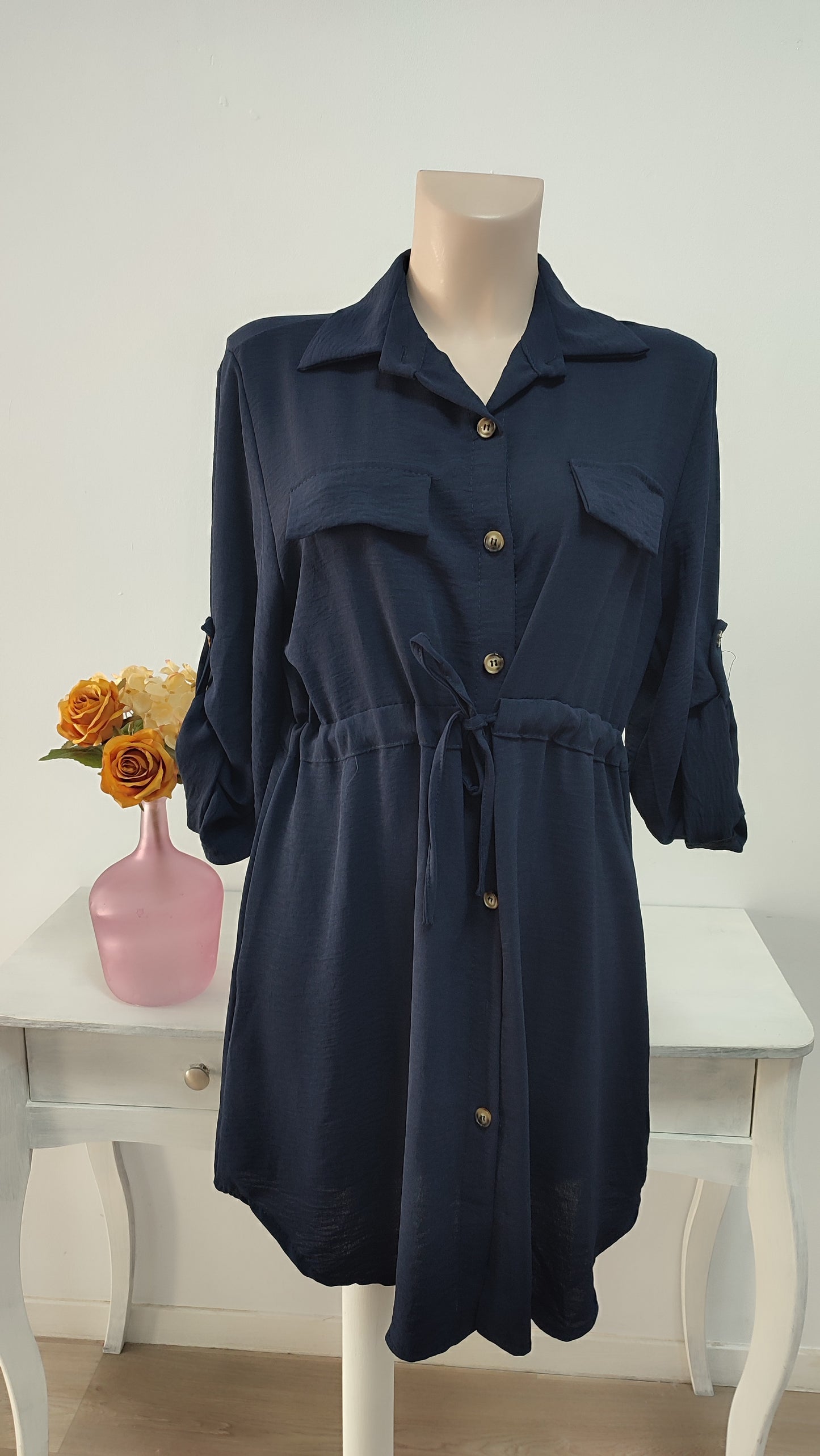 VESTIDO CAMISERO + COLORES