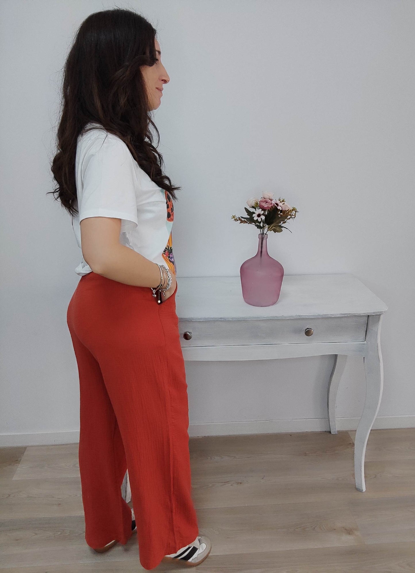 PANTALÓN LADY TEJA