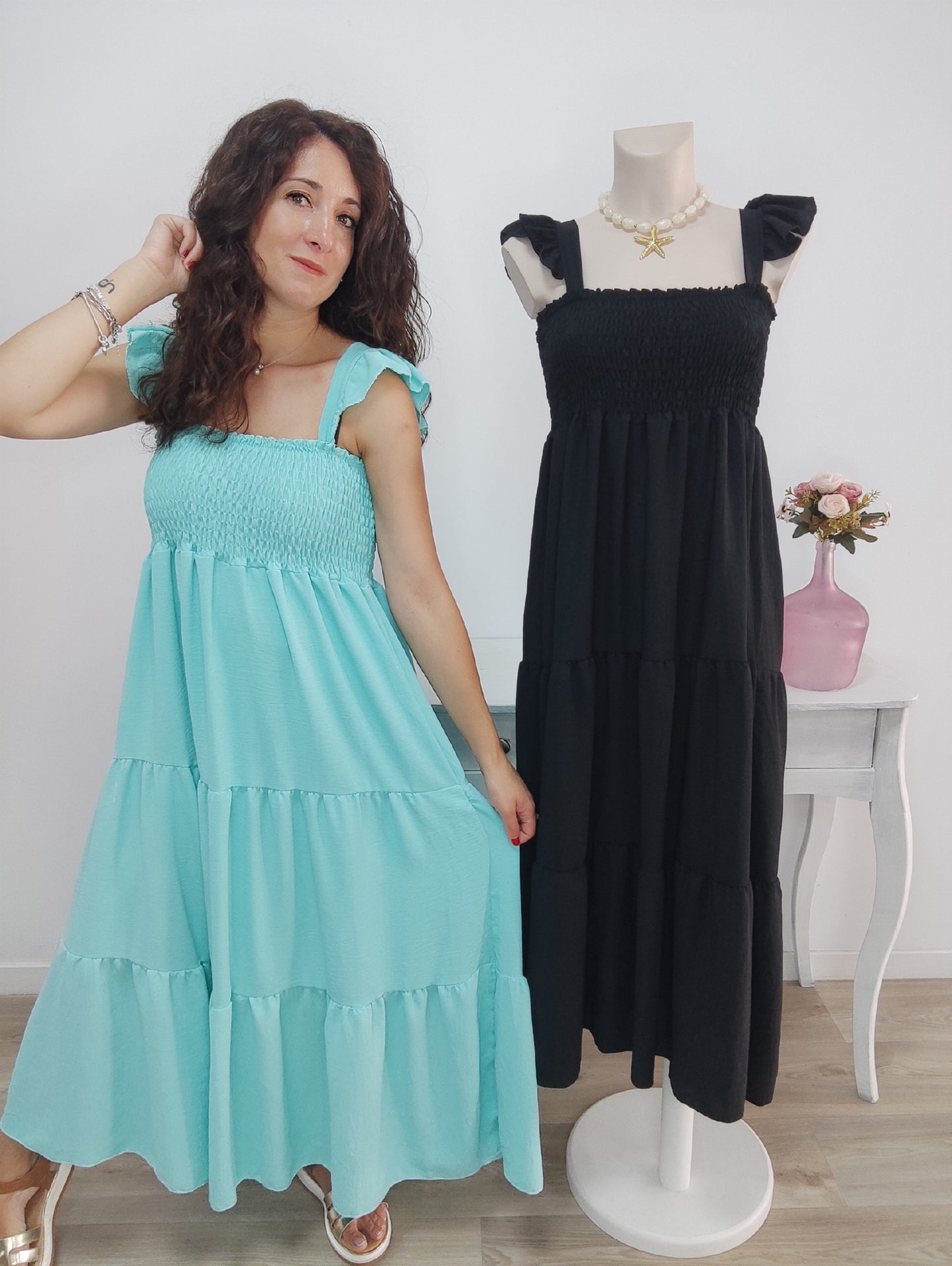 VESTIDO CANDELA 3 COLORES