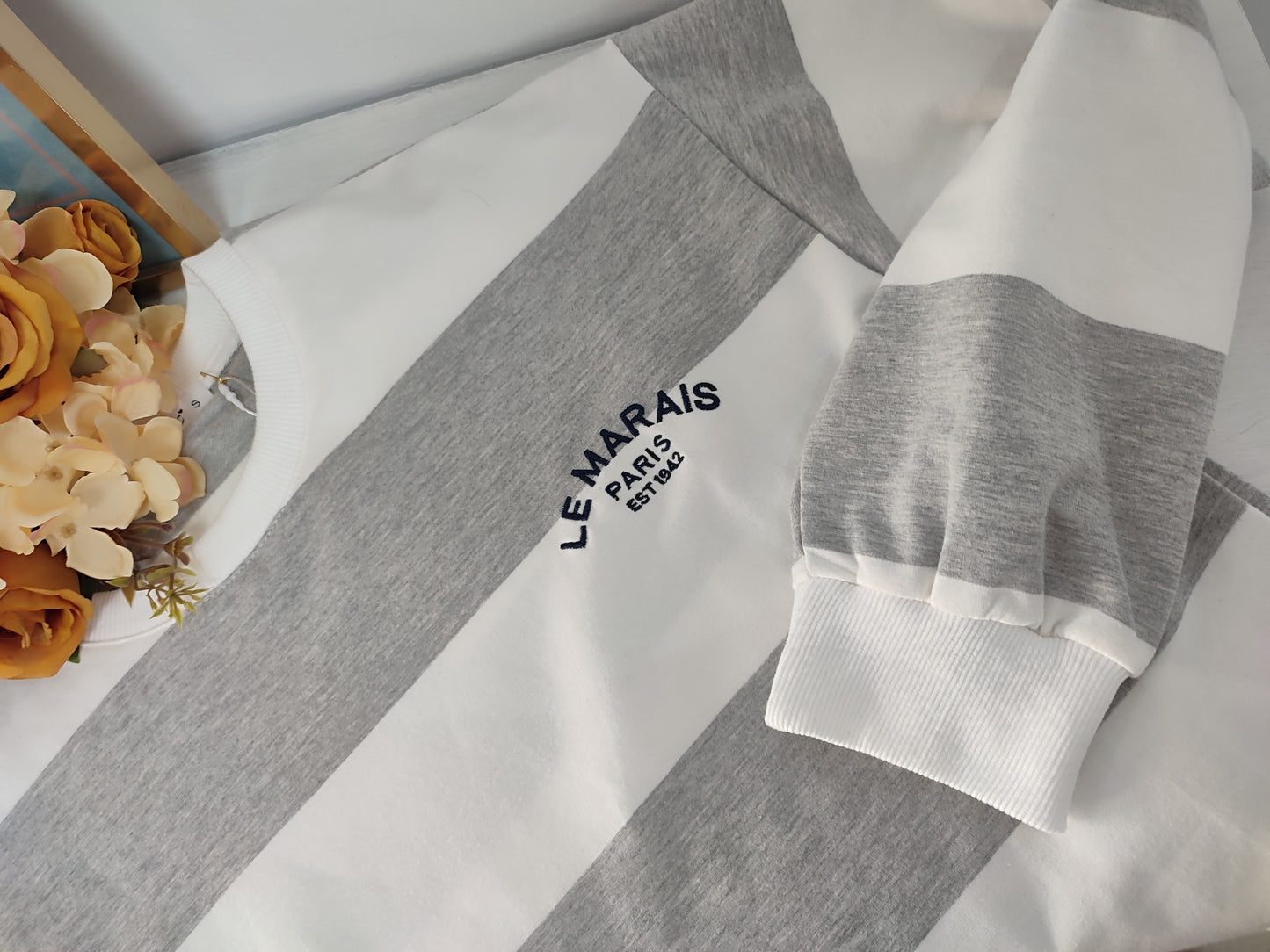 Sudadera Le marais gris