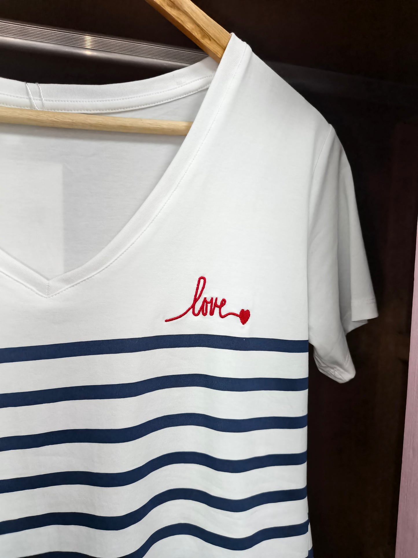 Camiseta Love marinera