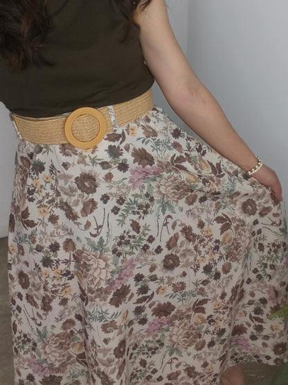 Falda Floral Boho