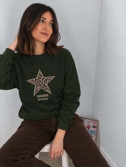 Sudadera Estrella Print