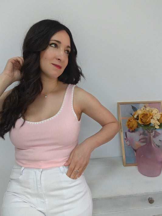 Body basic punto rosa