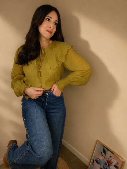 Camisa Marta Verde Oliva