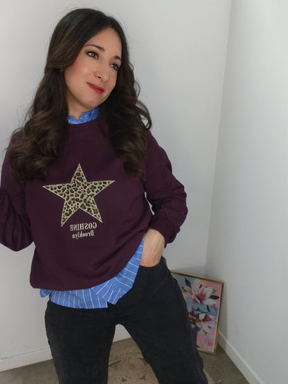 Sudadera Estrella Print