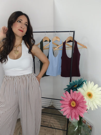 Top Mónica Basic + colores