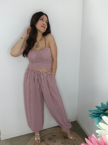 Conjunto Emma Burdeos