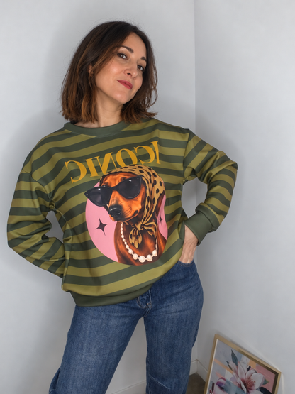 Sudadera Iconic verde