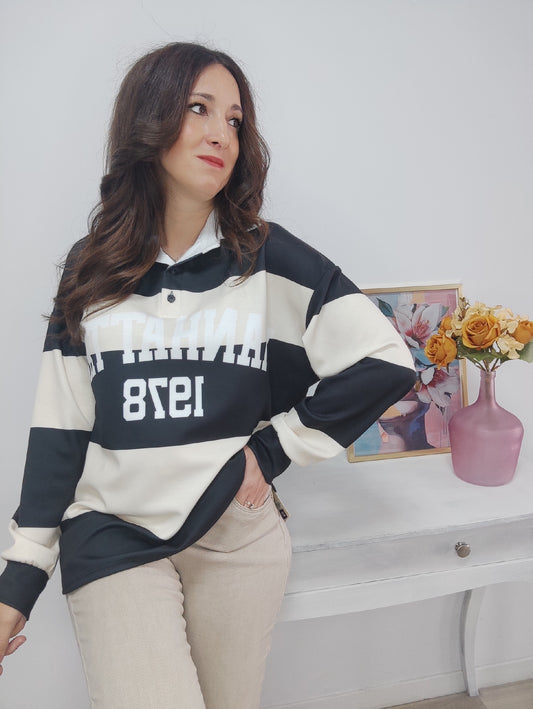 Sudadera polo Manhattan