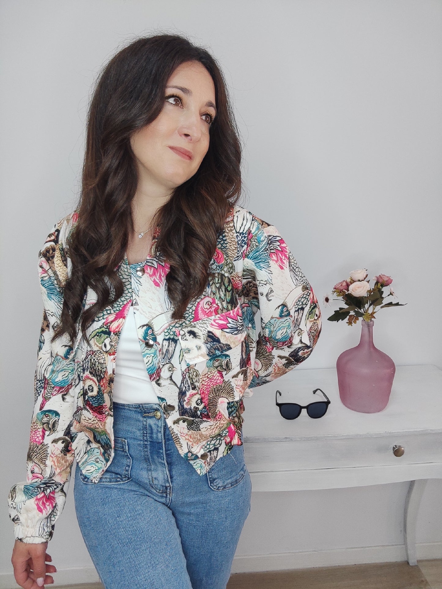 BOMBER ESTAMPADA