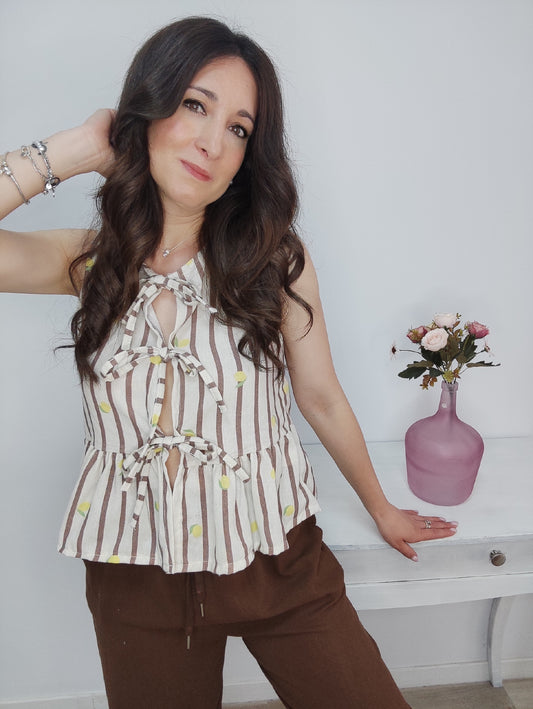 BLUSA LAZADA LIMONES