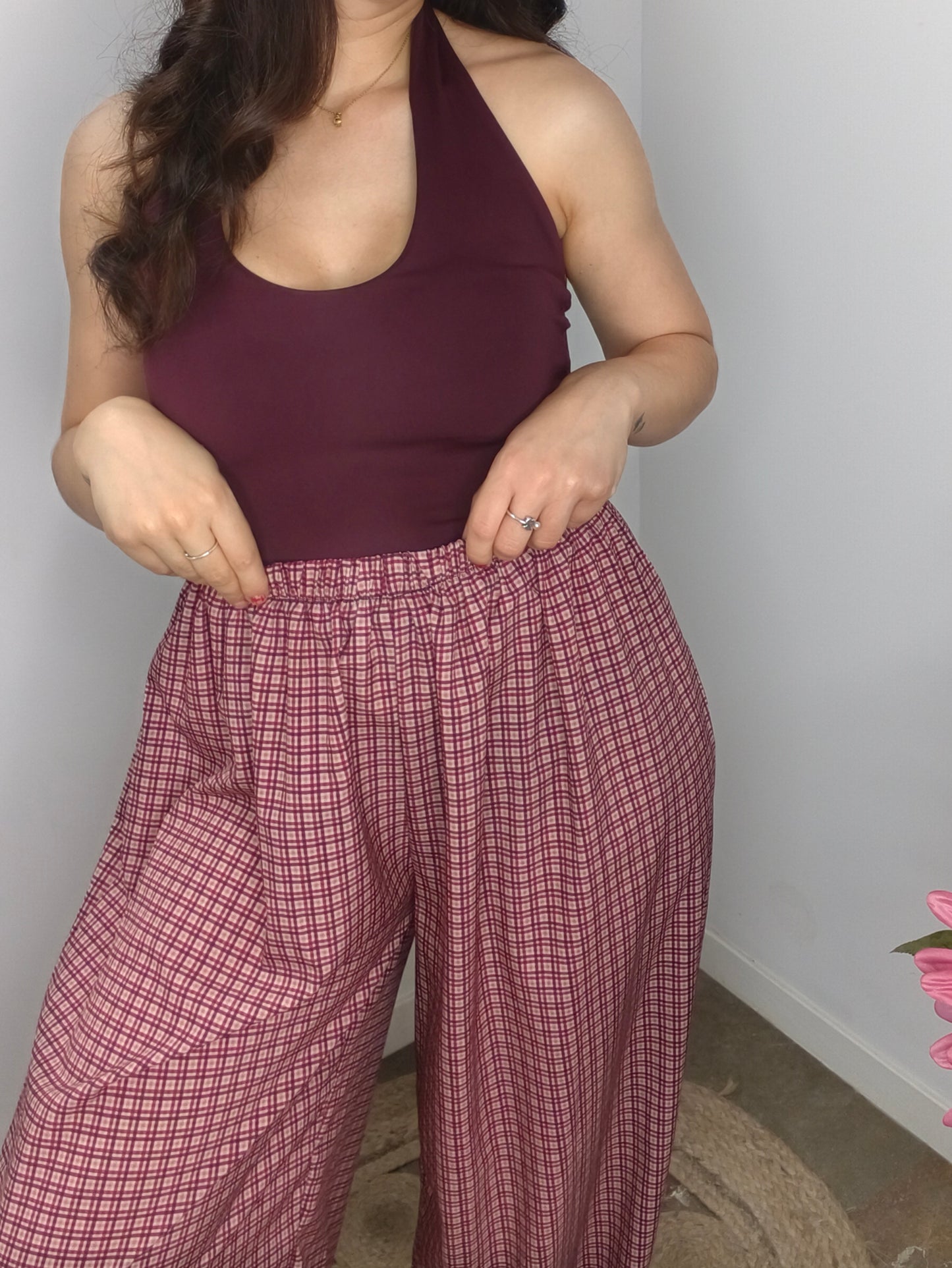 Top Mónica Burdeos