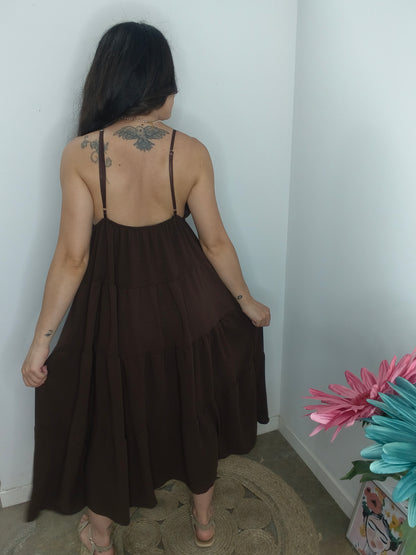 Vestido Nabila Tachas