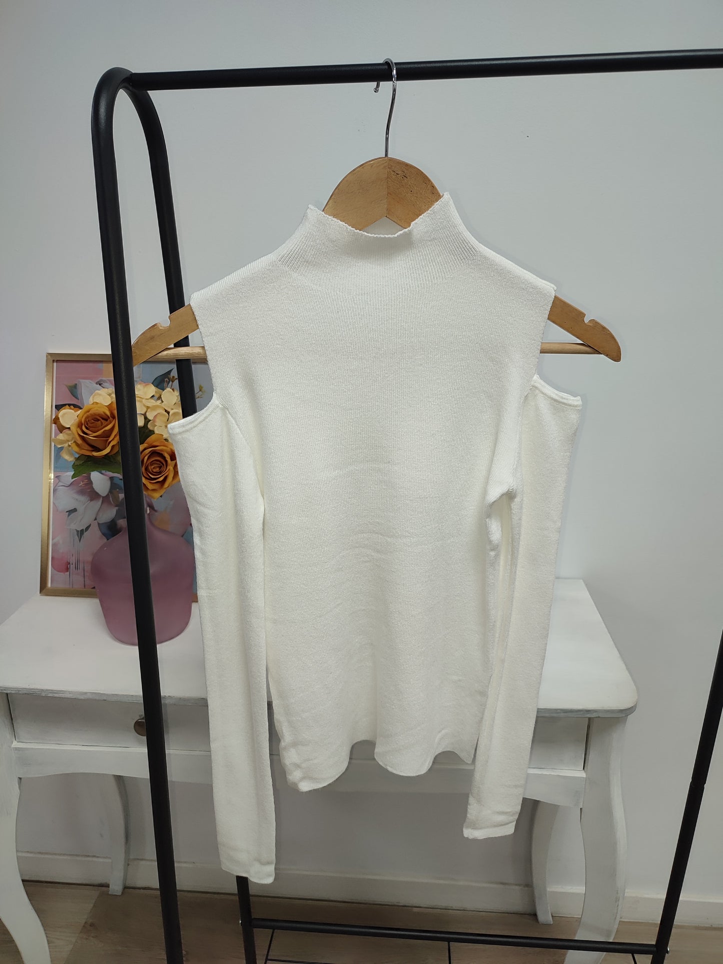 Jersey hombro descubierto