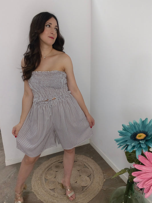 Conjunto Corto Vichy