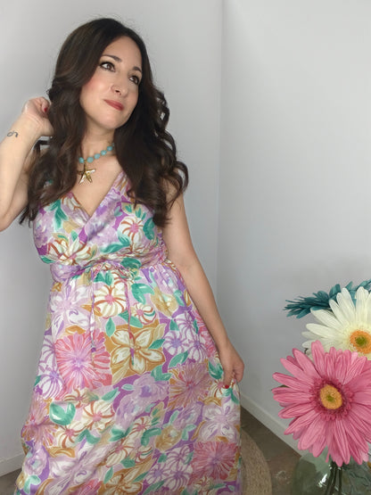 Vestido Alma Floral Premium
