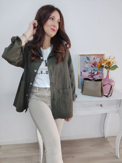 Sobrecamisa verde