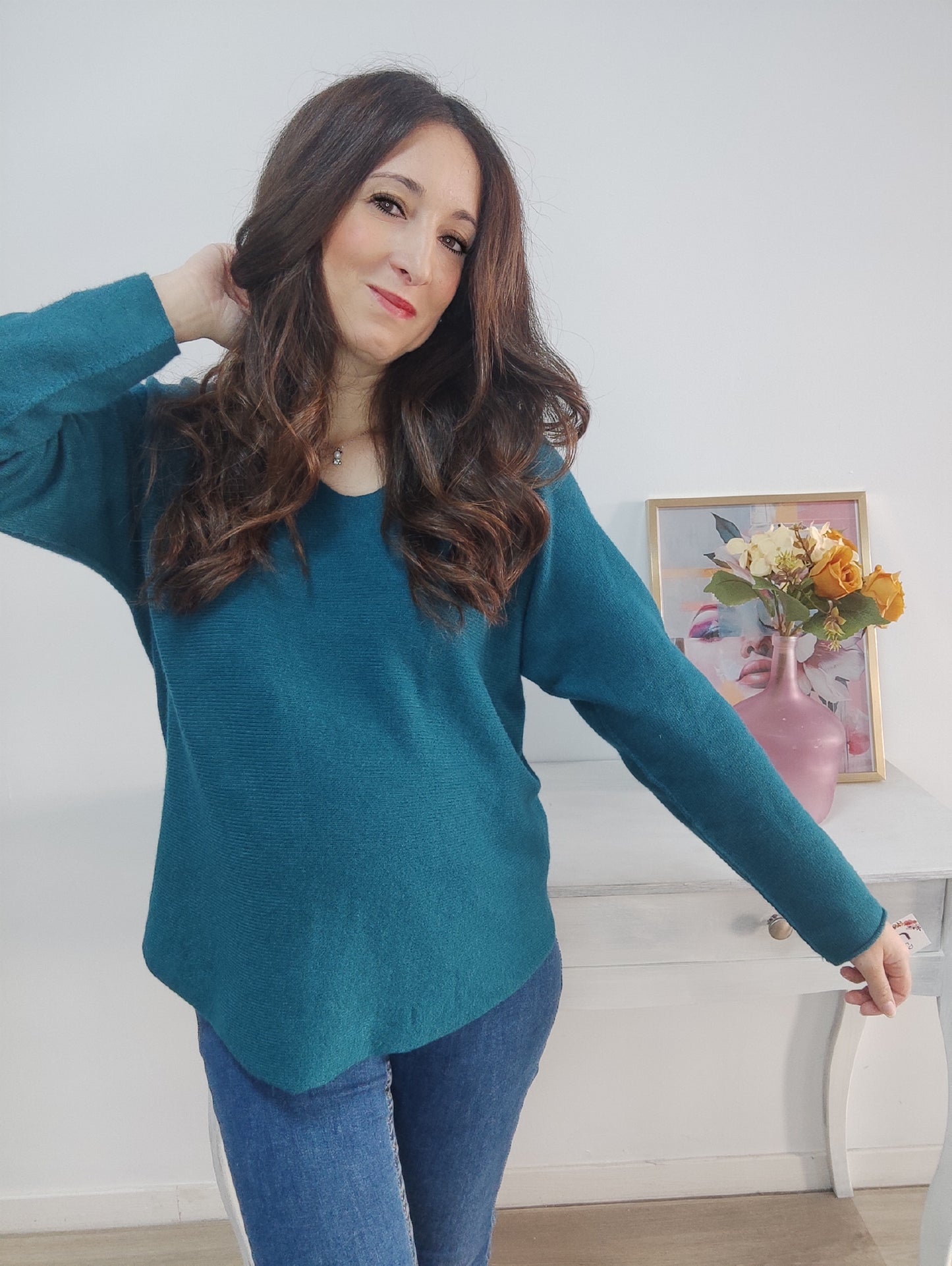 Jersey Cintia pico + colores