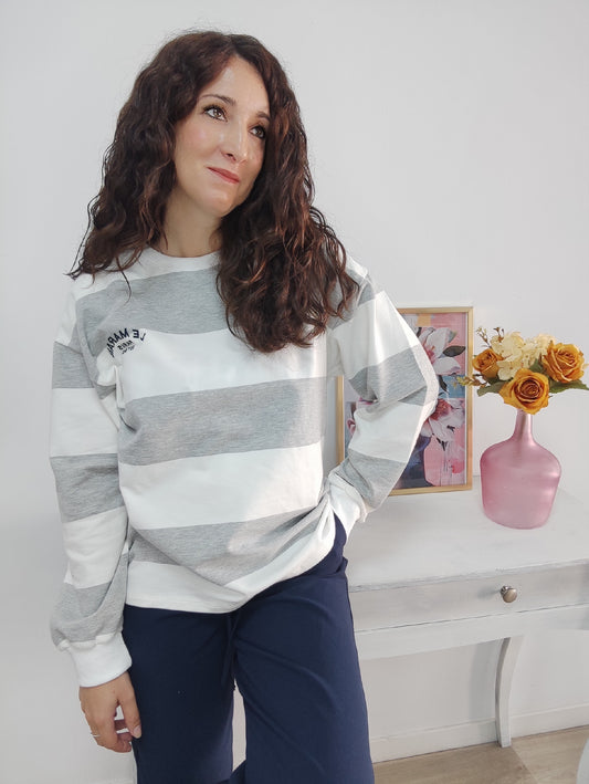Sudadera Le marais gris