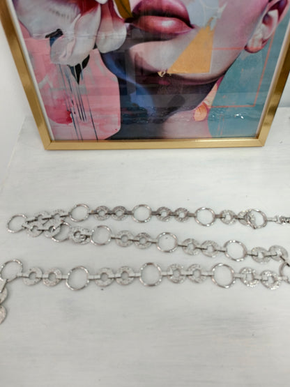 Cinturón Cadena Plata