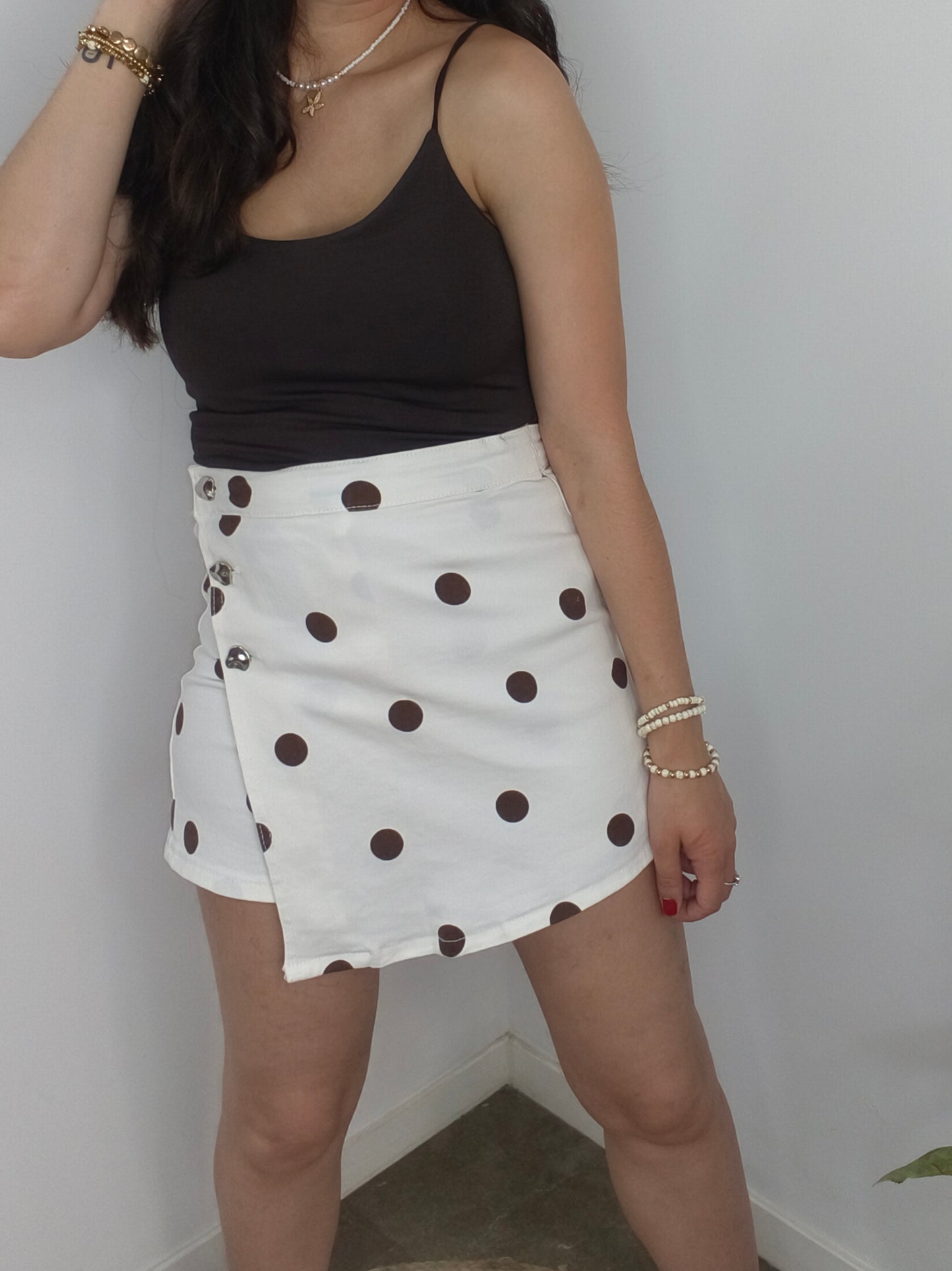 Falda Pantalón Lunares