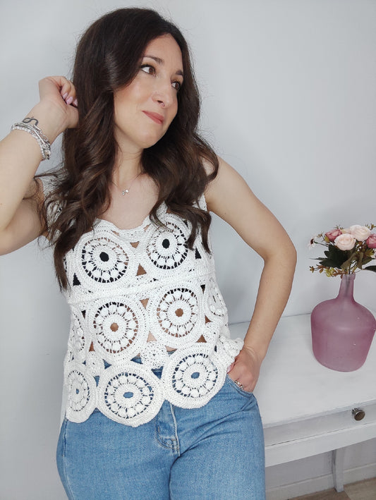 CAMISETA CROCHET