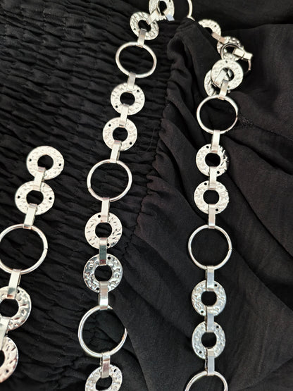 Cinturón Cadena Plata